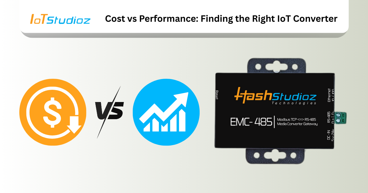 Cost vs Performance Finding the Right IoT Converter