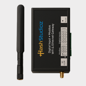 Modbus RS485 – Ethernet Gateway with WiFi & Digital Input